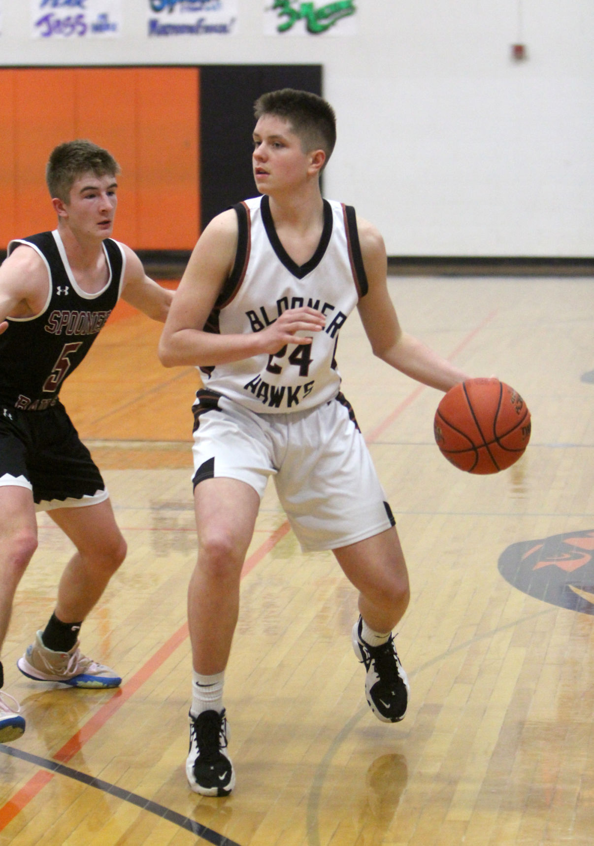 Spooner at Bloomer boys basketball 1-31-22